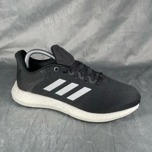 adidas Men's Pureboost 21 Running Shoe Black White Size 8 Women’s Size 9‎